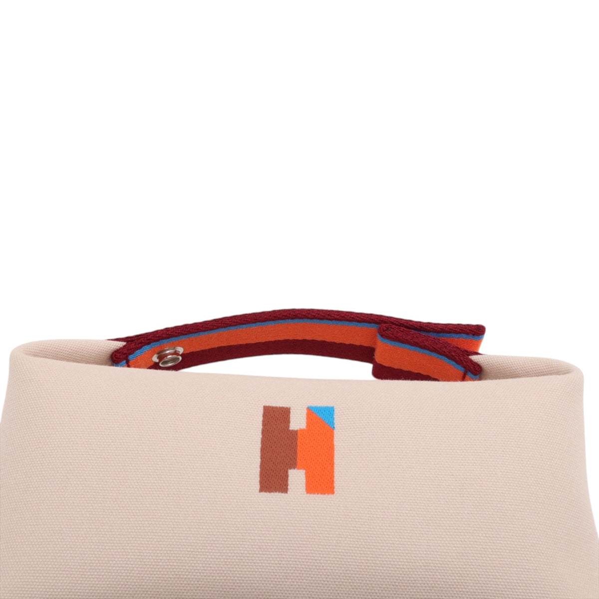 Hermès Small Toile Bride A Brac H Pavillon Case