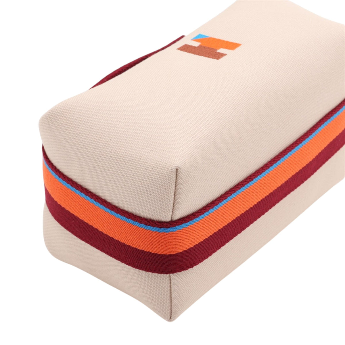 Hermès Small Toile Bride A Brac H Pavillon Case