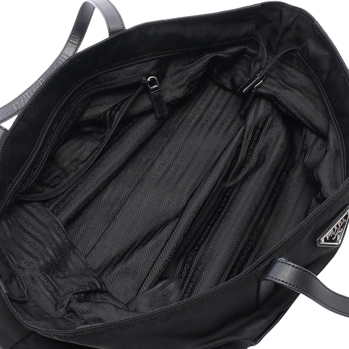 Prada Re-Nylon Tote — Black