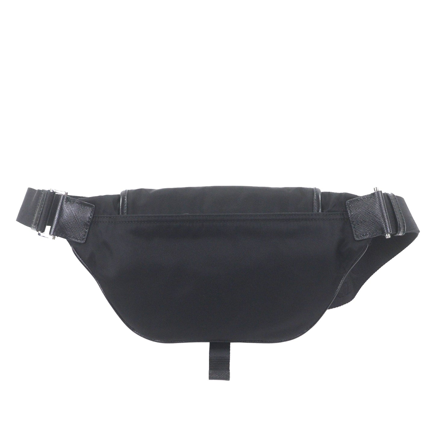 Prada Saffiano Trimmed Tessuto Belt Bag