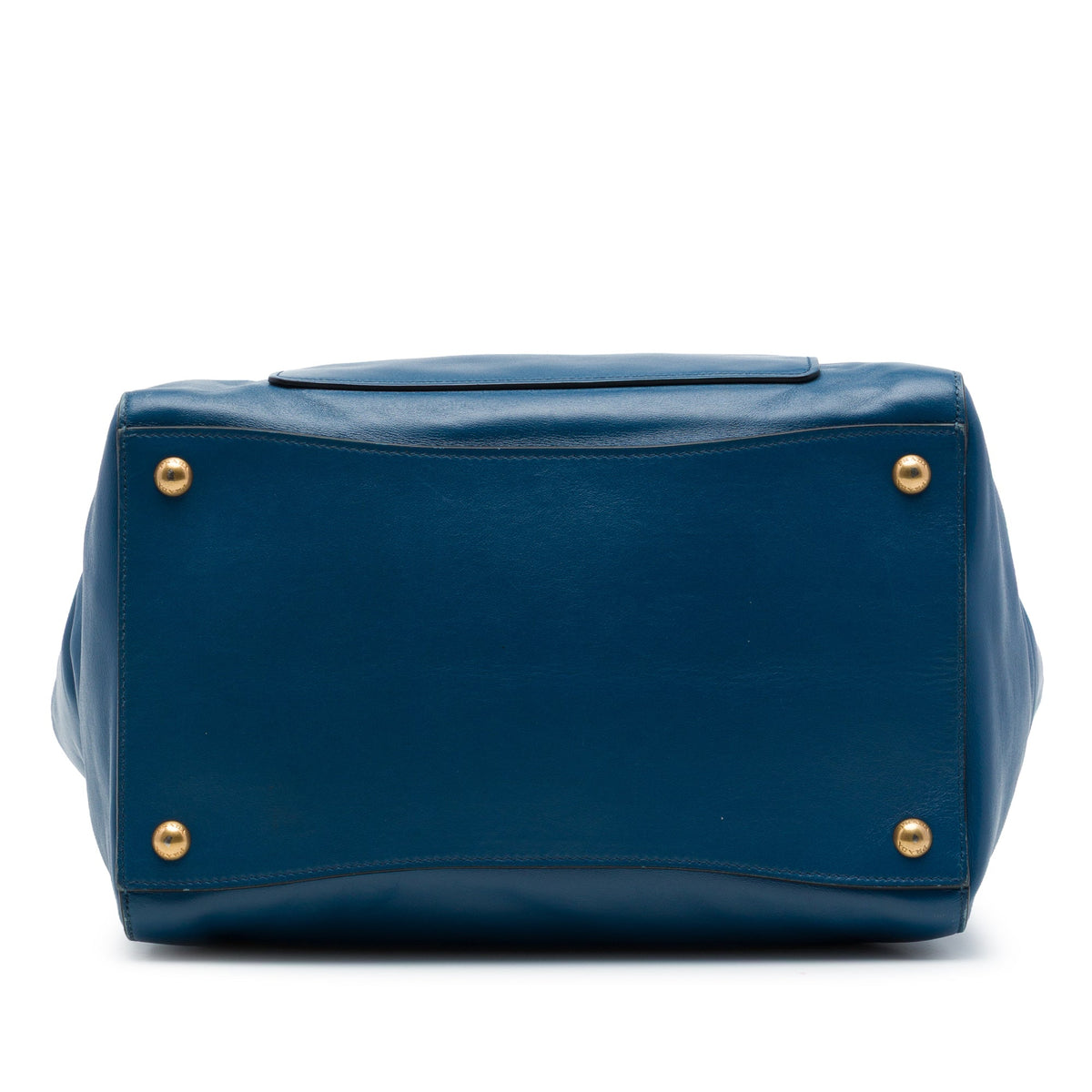 Prada Soft Calf Front Pocket Shopping Tote