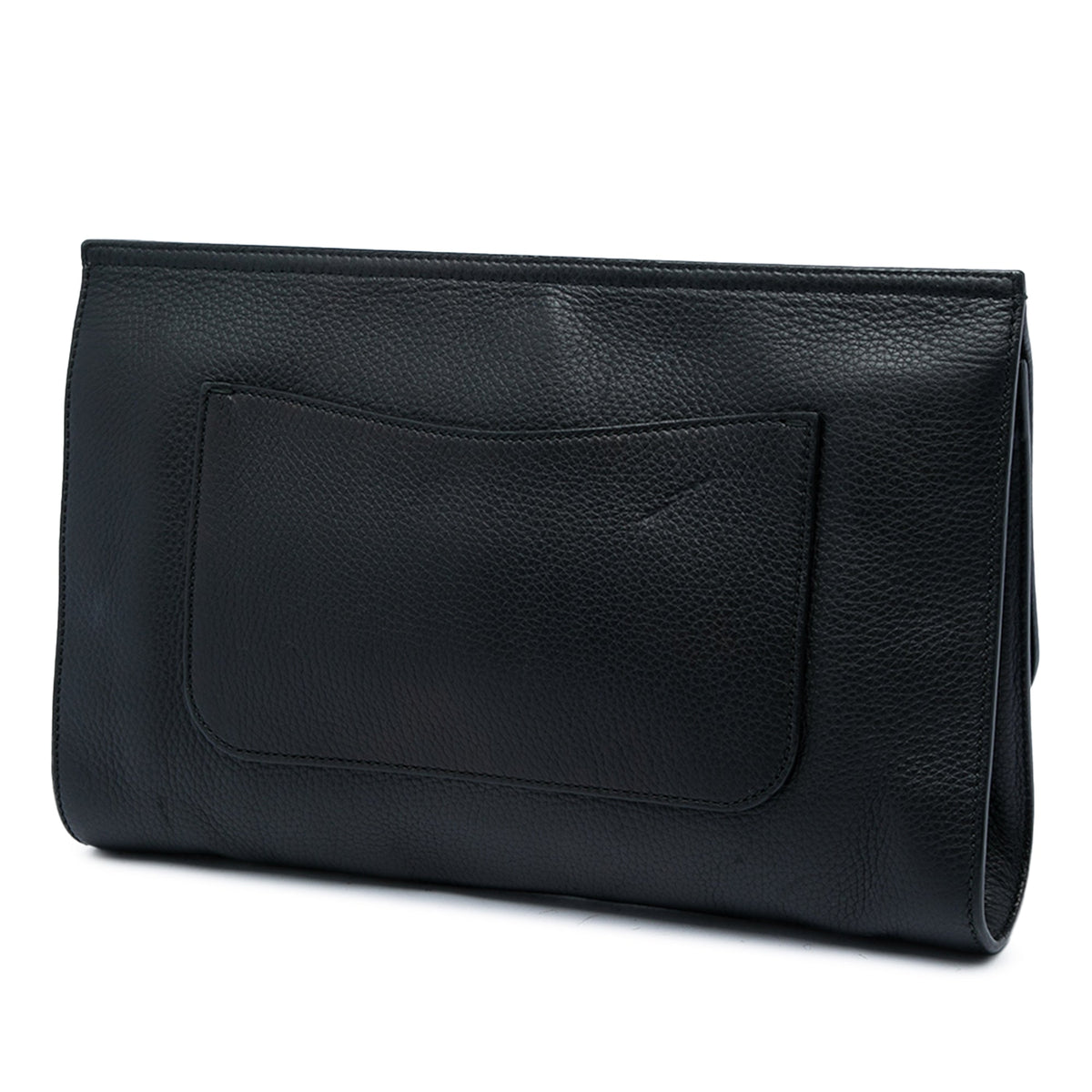 Gucci Calfskin Bamboo Daily Clutch — Black