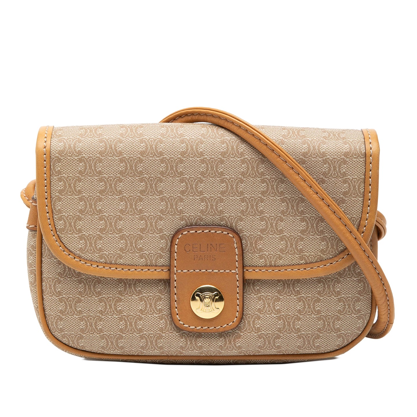 Celine Macadam Coated Canvas Crossbody