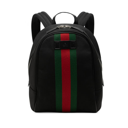Gucci Techno Canvas Web Backpack