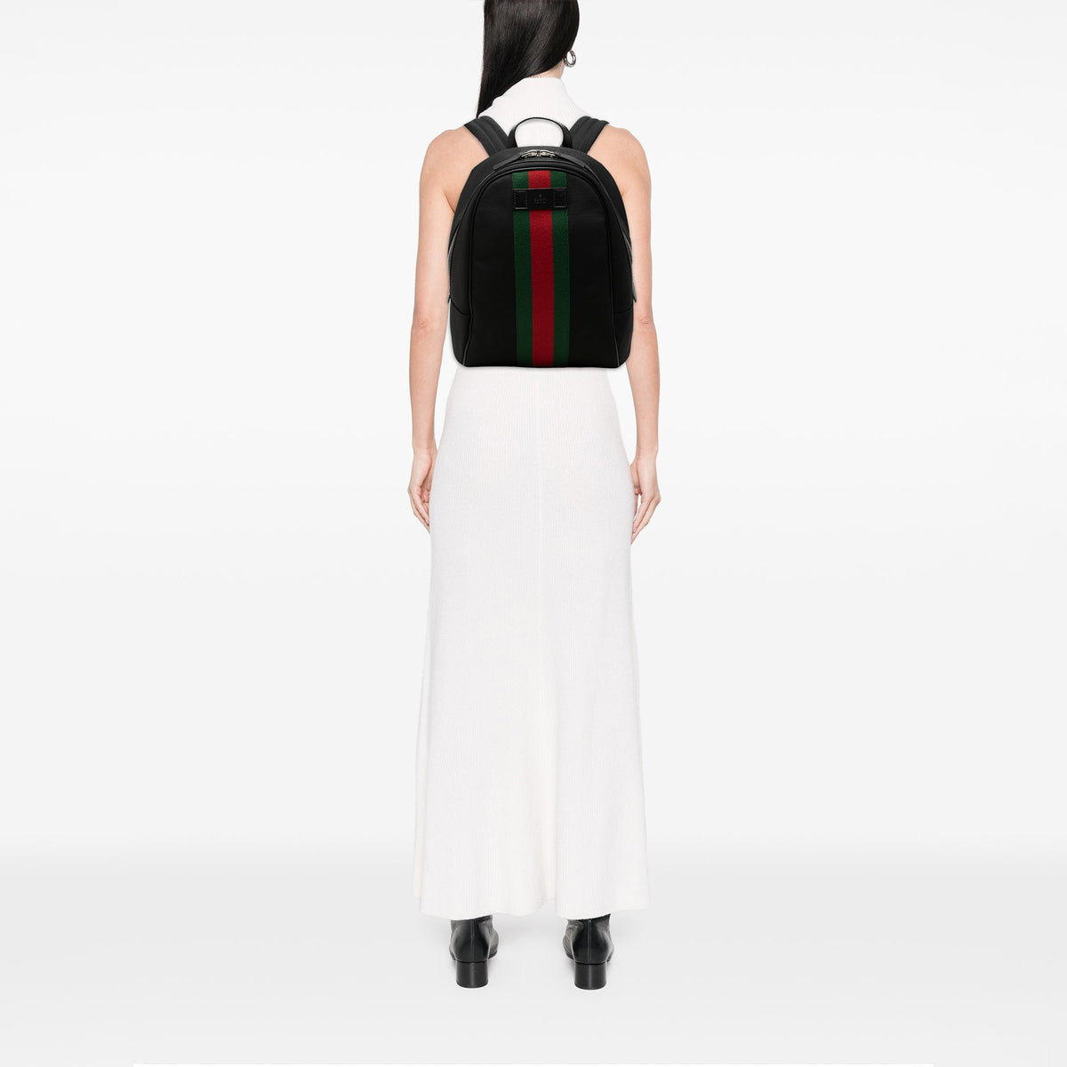 Gucci Techno Canvas Web Backpack
