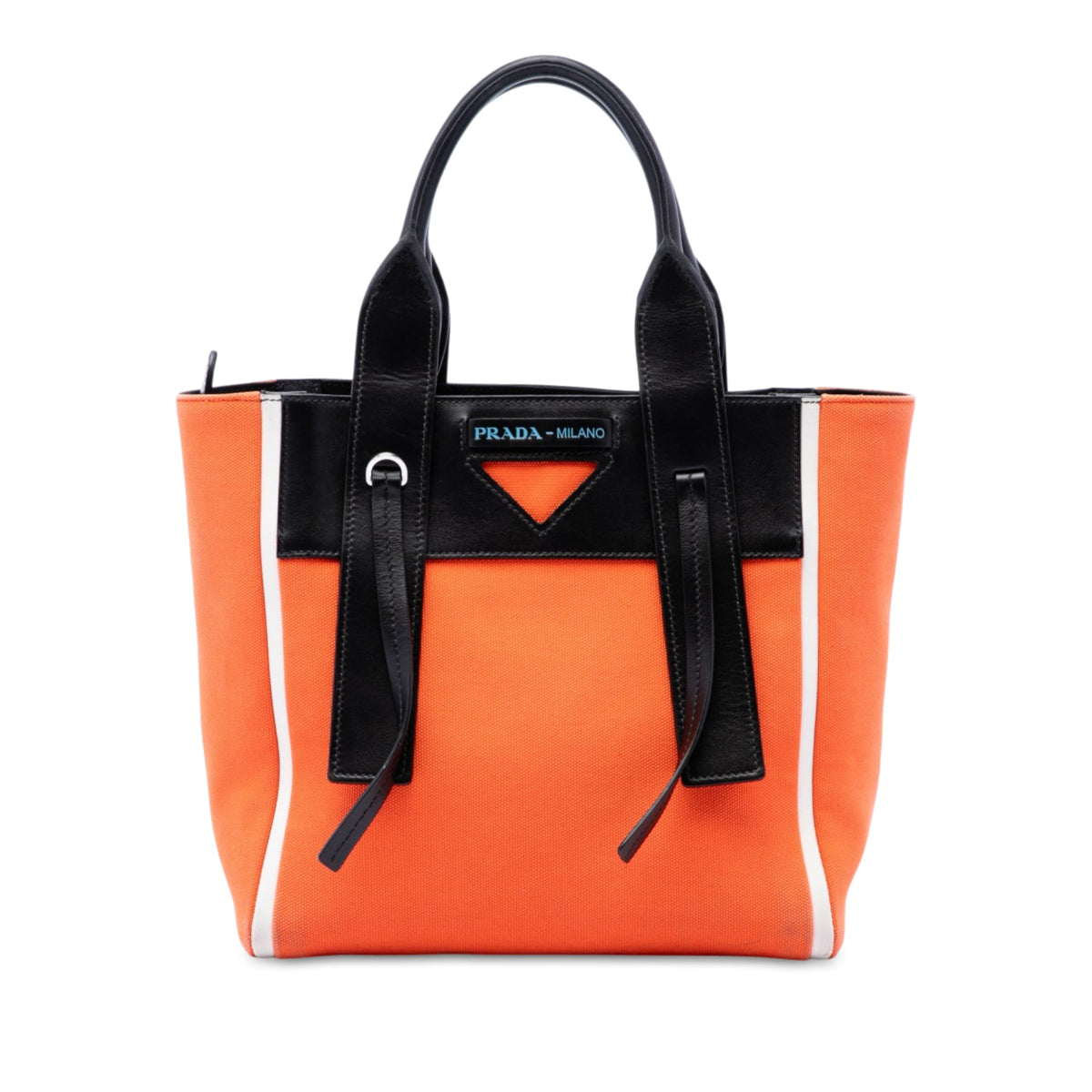 Prada Canvas Ouverture Satchel