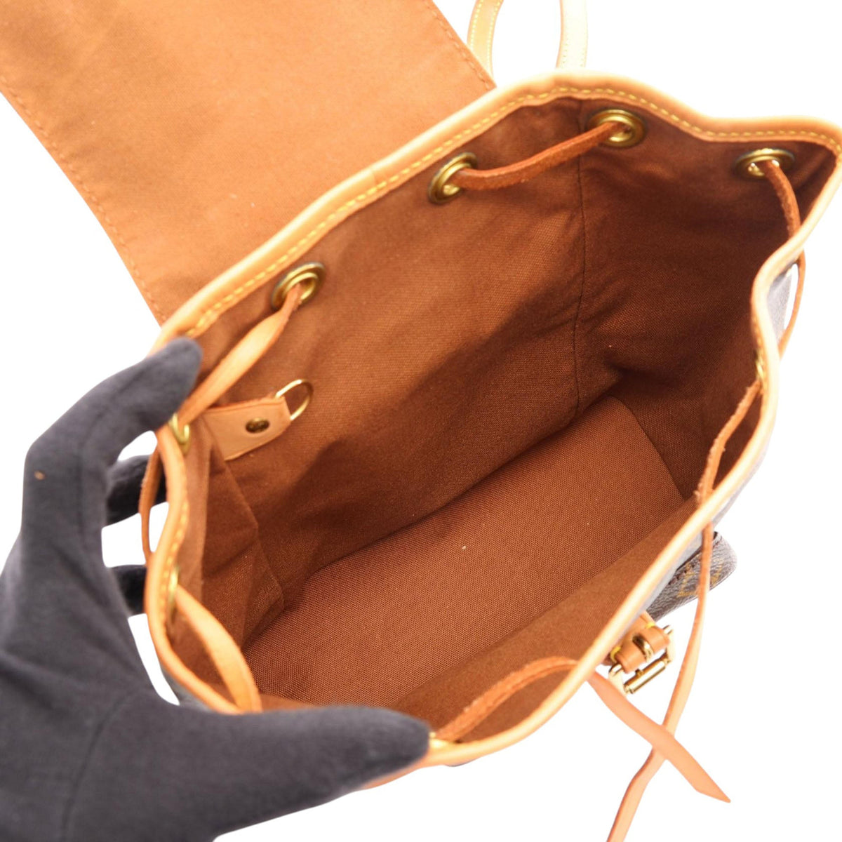Louis Vuitton Monogram Mini Montsouris — Brown