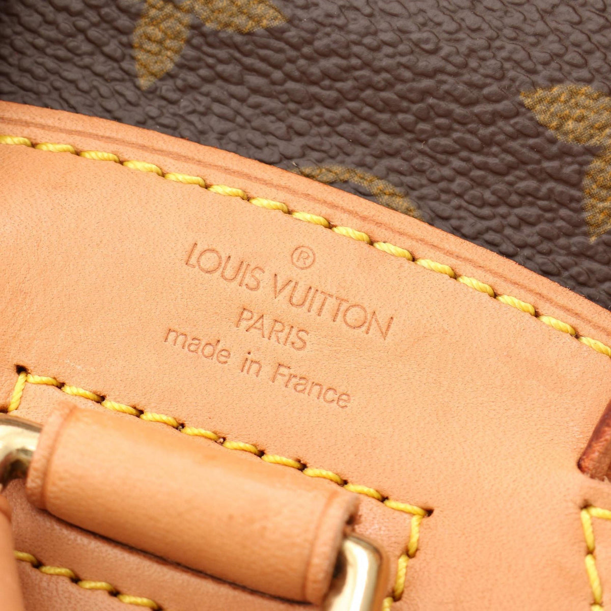 Louis Vuitton Monogram Mini Montsouris — Brown