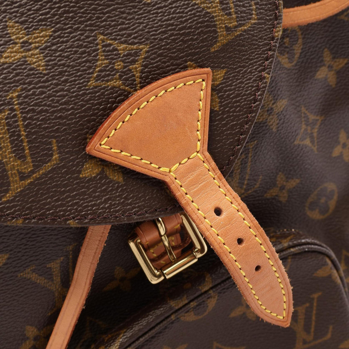 Louis Vuitton Monogram Mini Montsouris — Brown