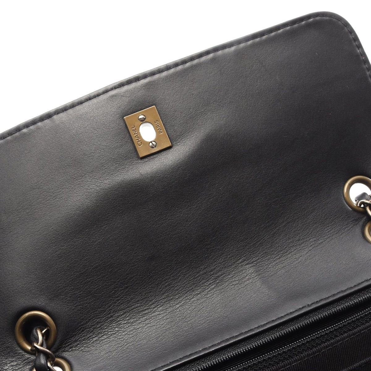 Chanel CC Wild Stitch Lambskin Flap