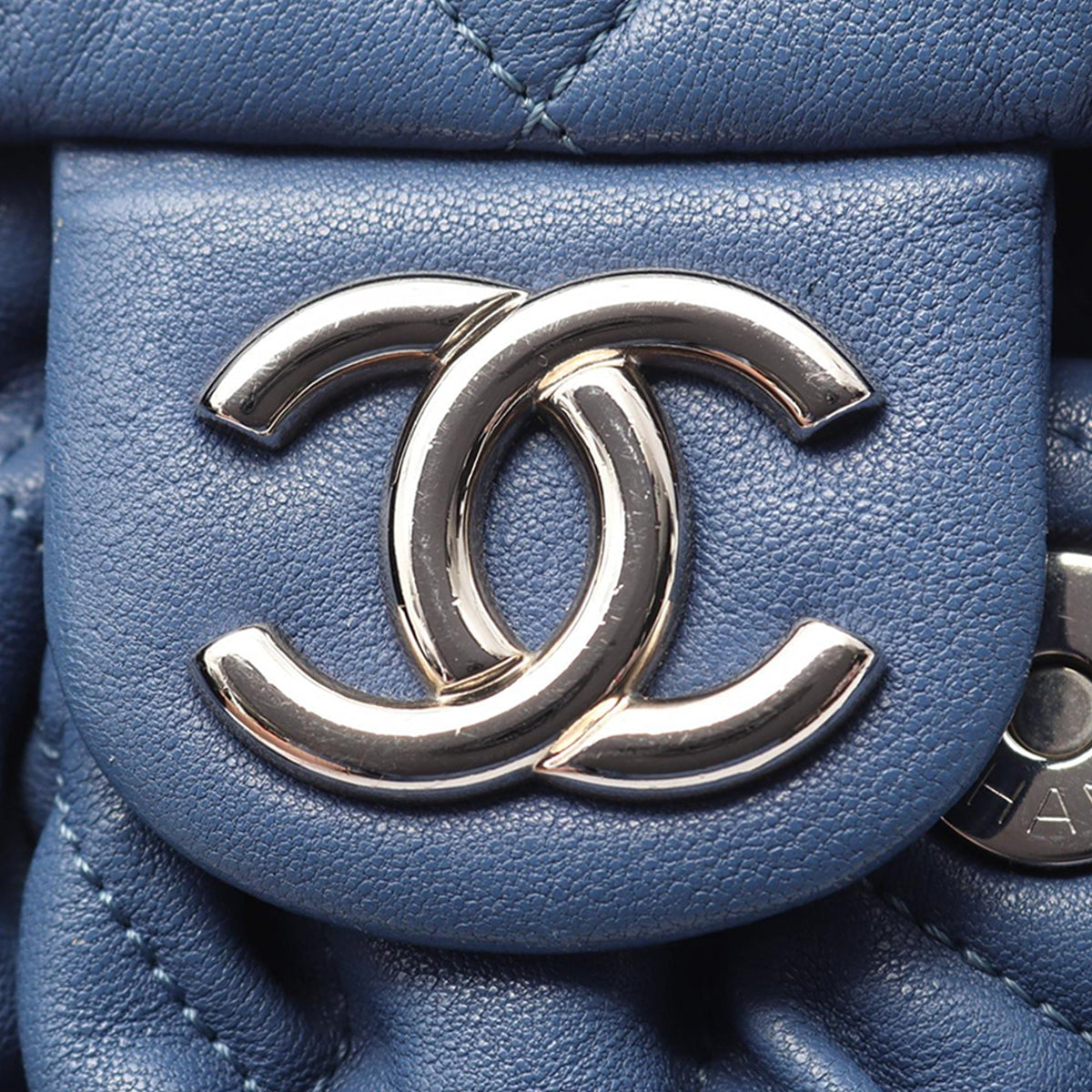 Chanel CC Chain Around Timeless Flap — Blue