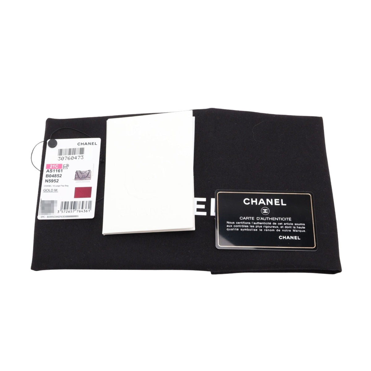 Chanel Large Lambskin 19 Flap — Red