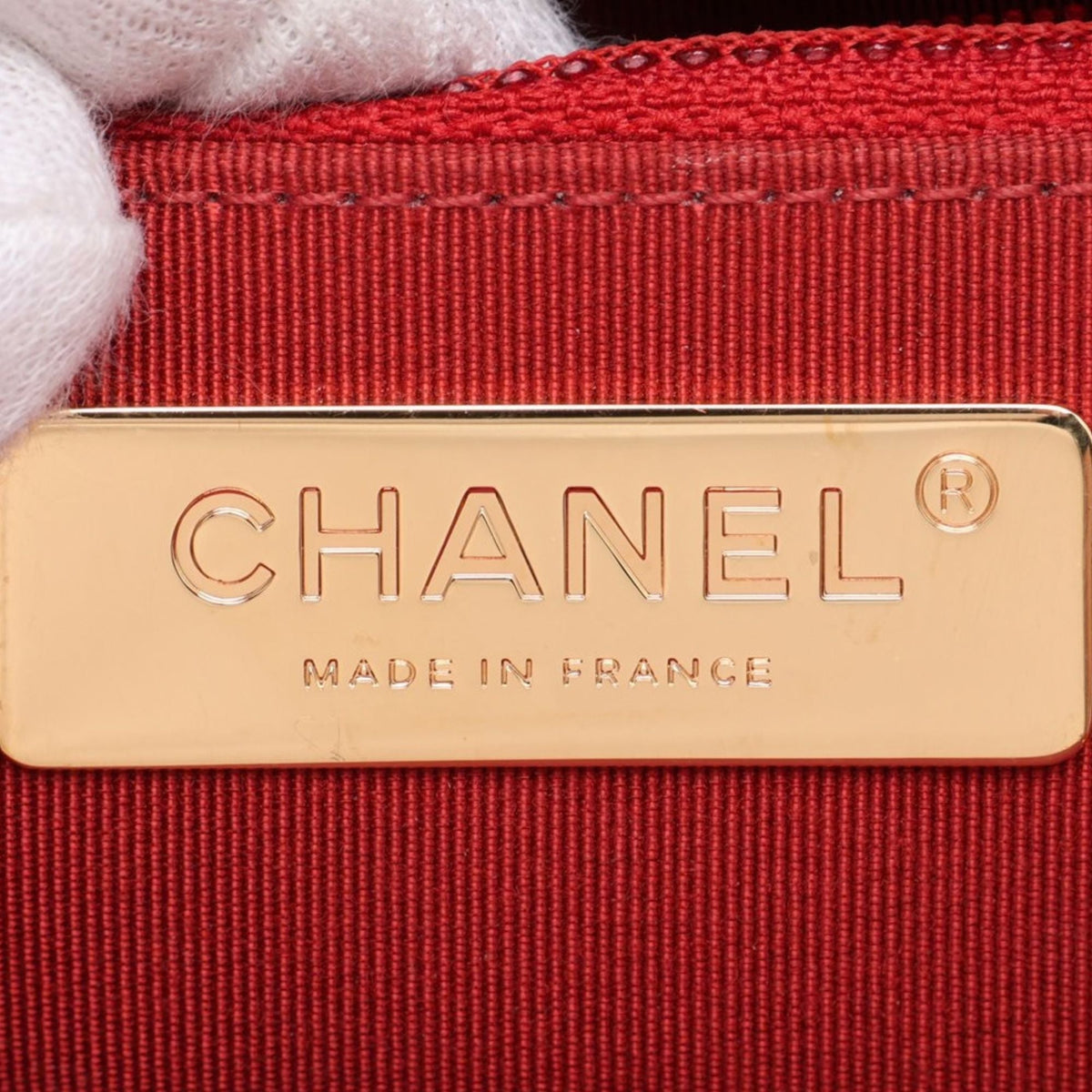 Chanel Large Lambskin 19 Flap — Red