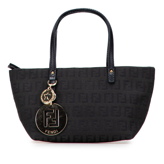 Fendi Mini Zucchino Canvas Handbag