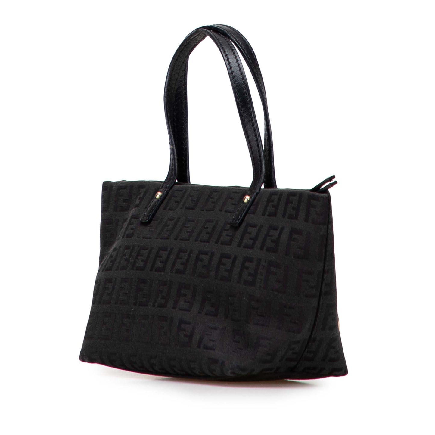 Fendi Mini Zucchino Canvas Handbag