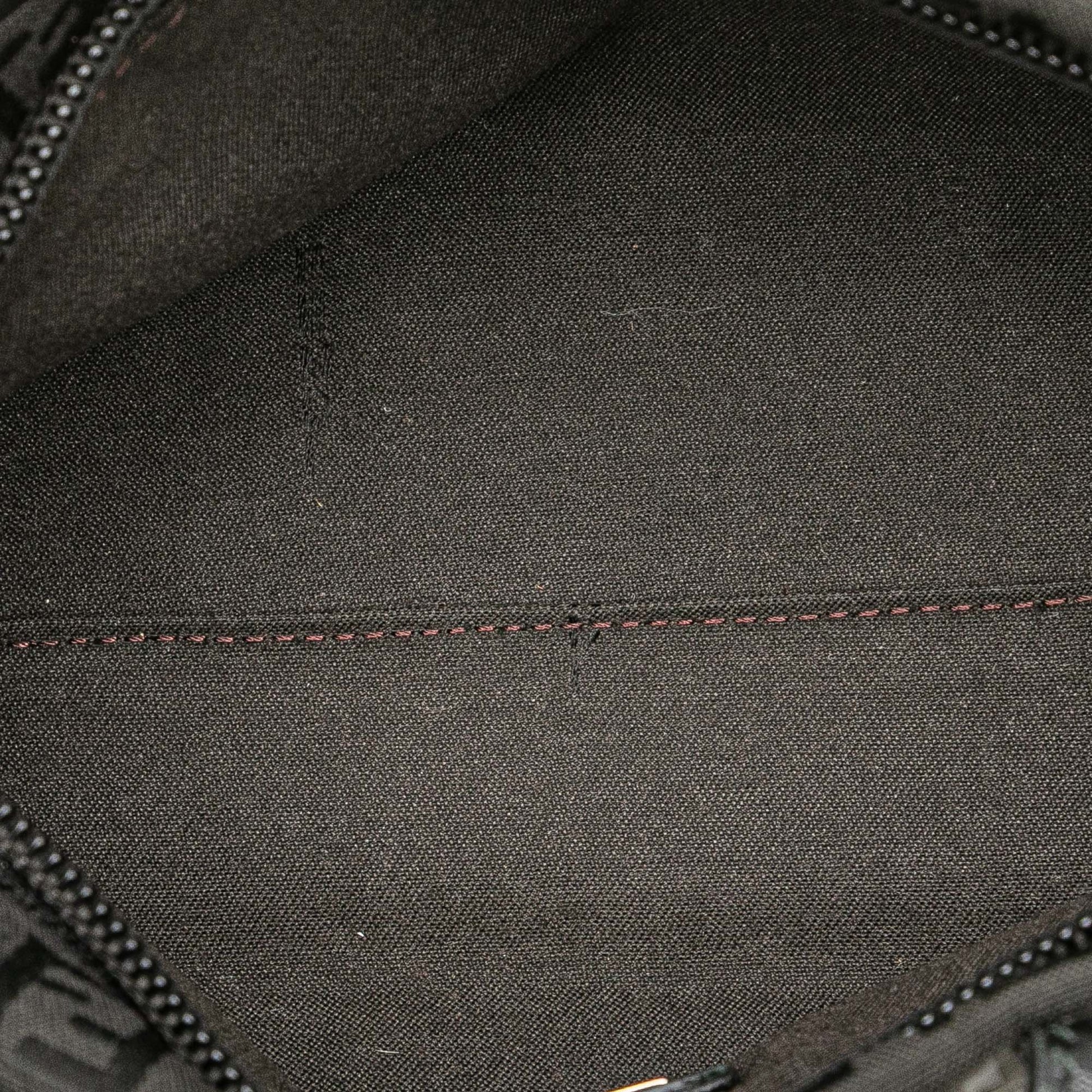 Fendi Mini Zucchino Canvas Handbag