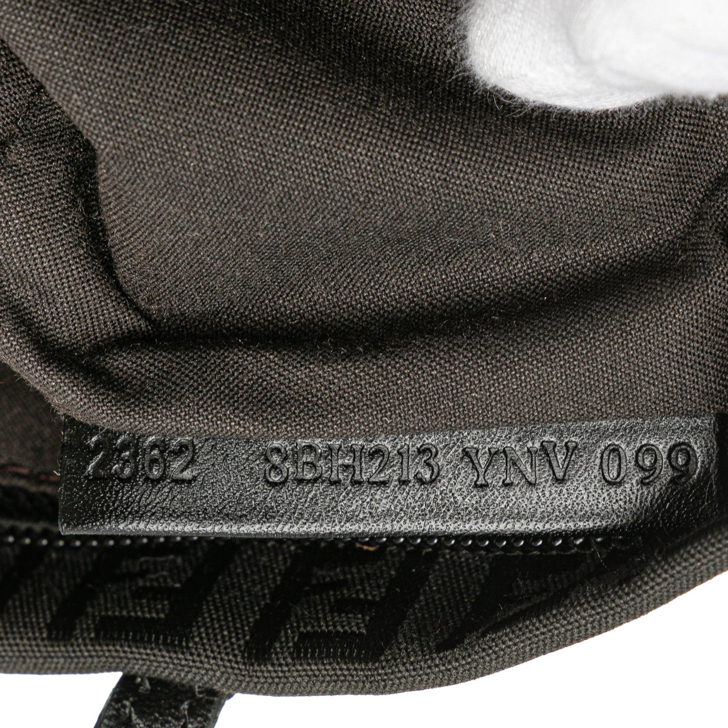 Fendi Mini Zucchino Canvas Handbag