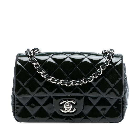 Chanel Mini Rectangular Classic Patent Single Flap