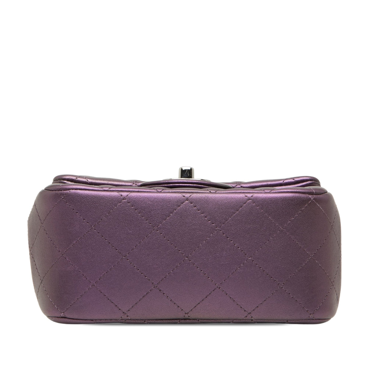 Chanel Mini Square Classic Iridescent Lambskin Single Flap