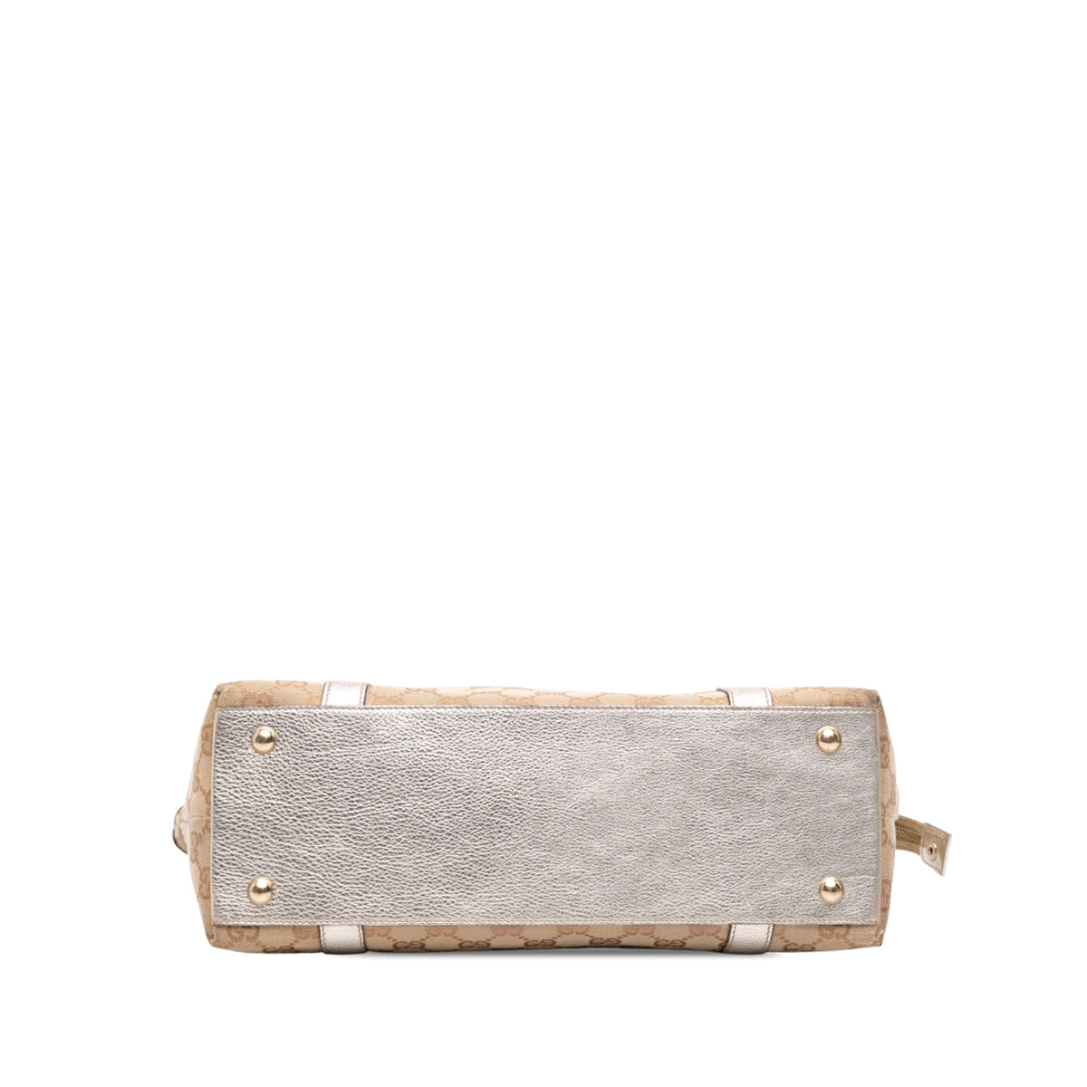 Gucci GG Canvas Abbey D Ring Tote — Beige