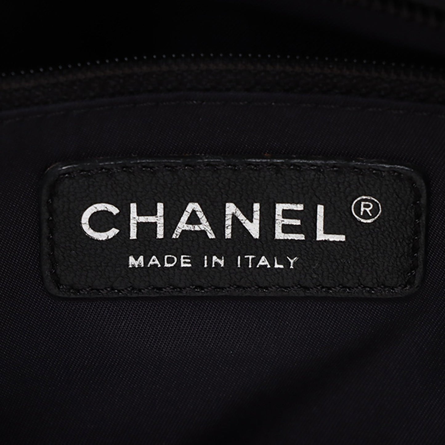 Chanel Small Quilted Coated Canvas Paris Biarritz Tote