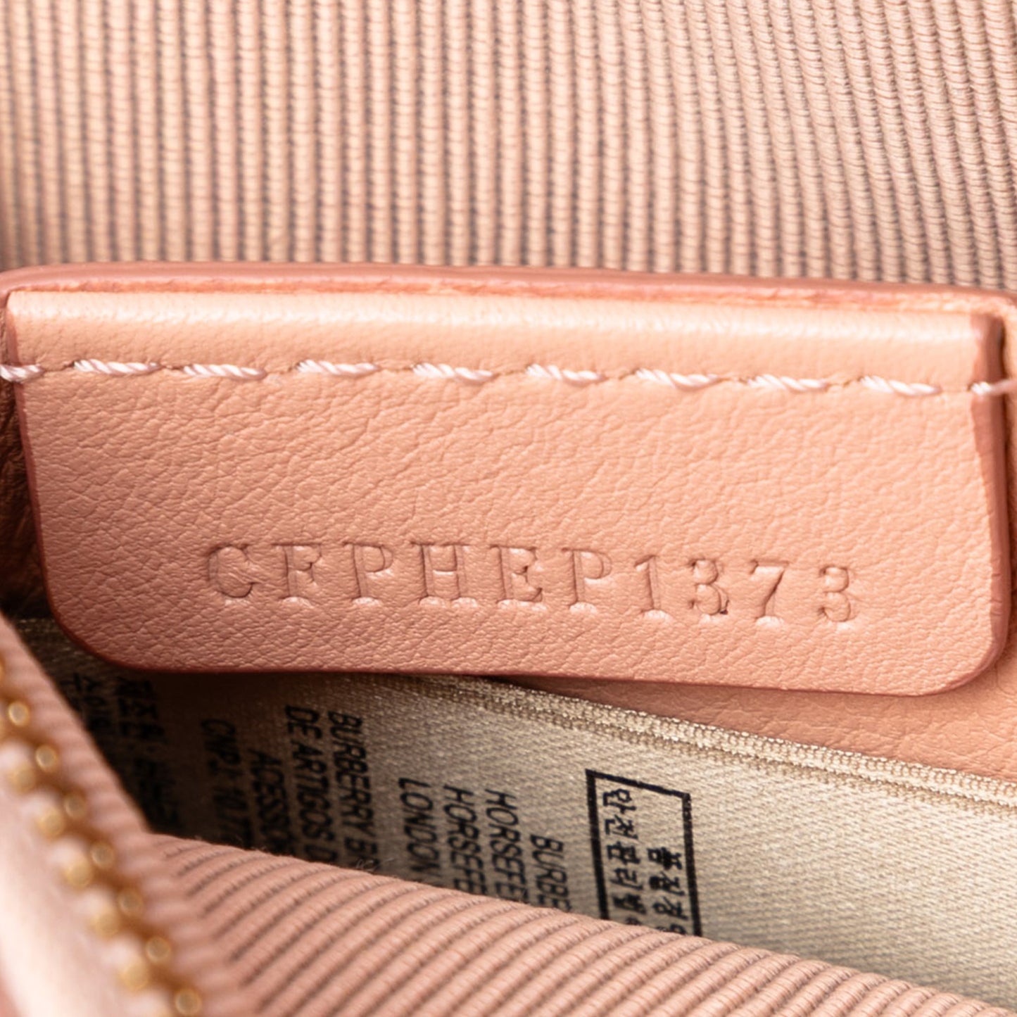 Burberry 1983 Knight Check Canvas and Calfskin Link Camera Bag