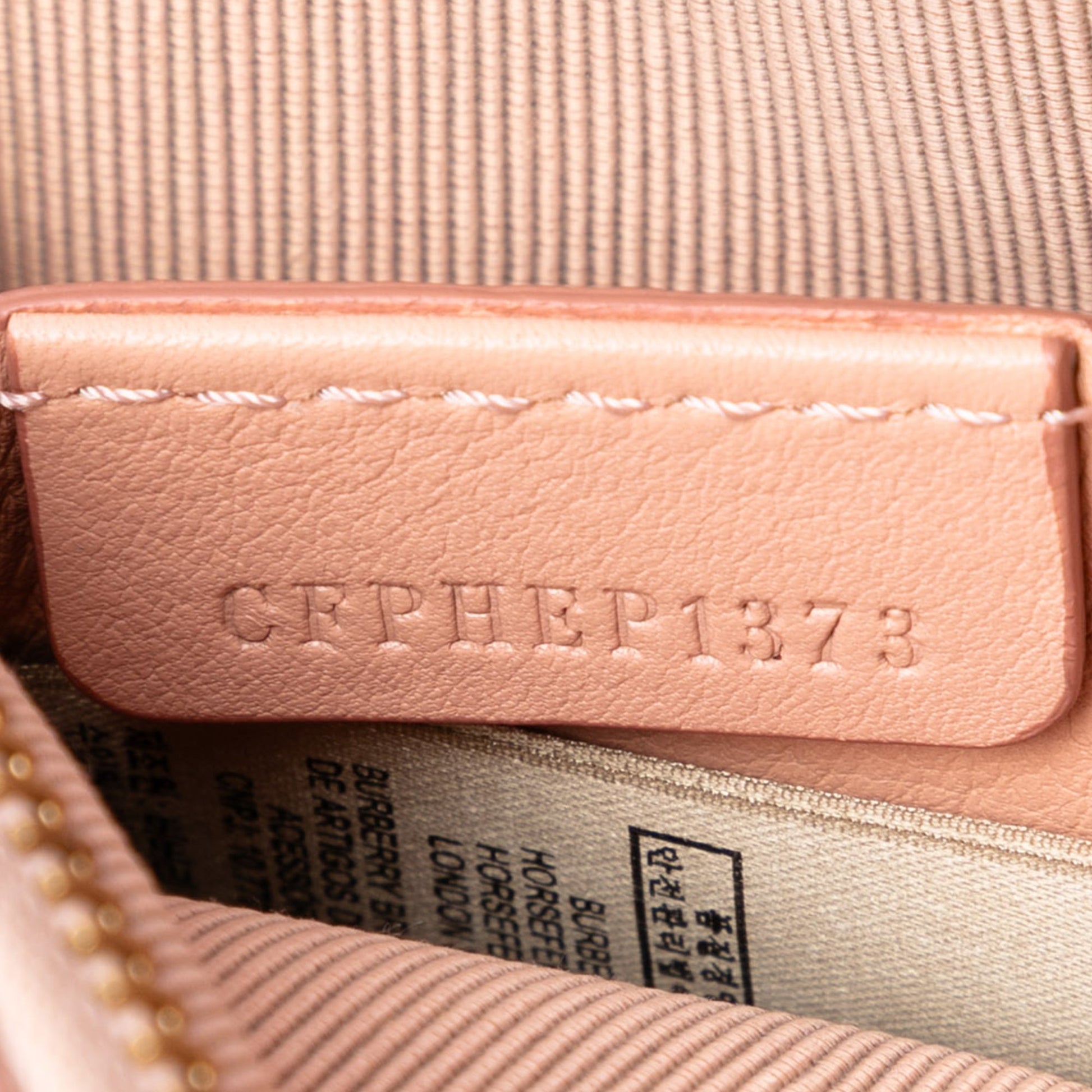Burberry 1983 Knight Check Canvas and Calfskin Link Camera Bag