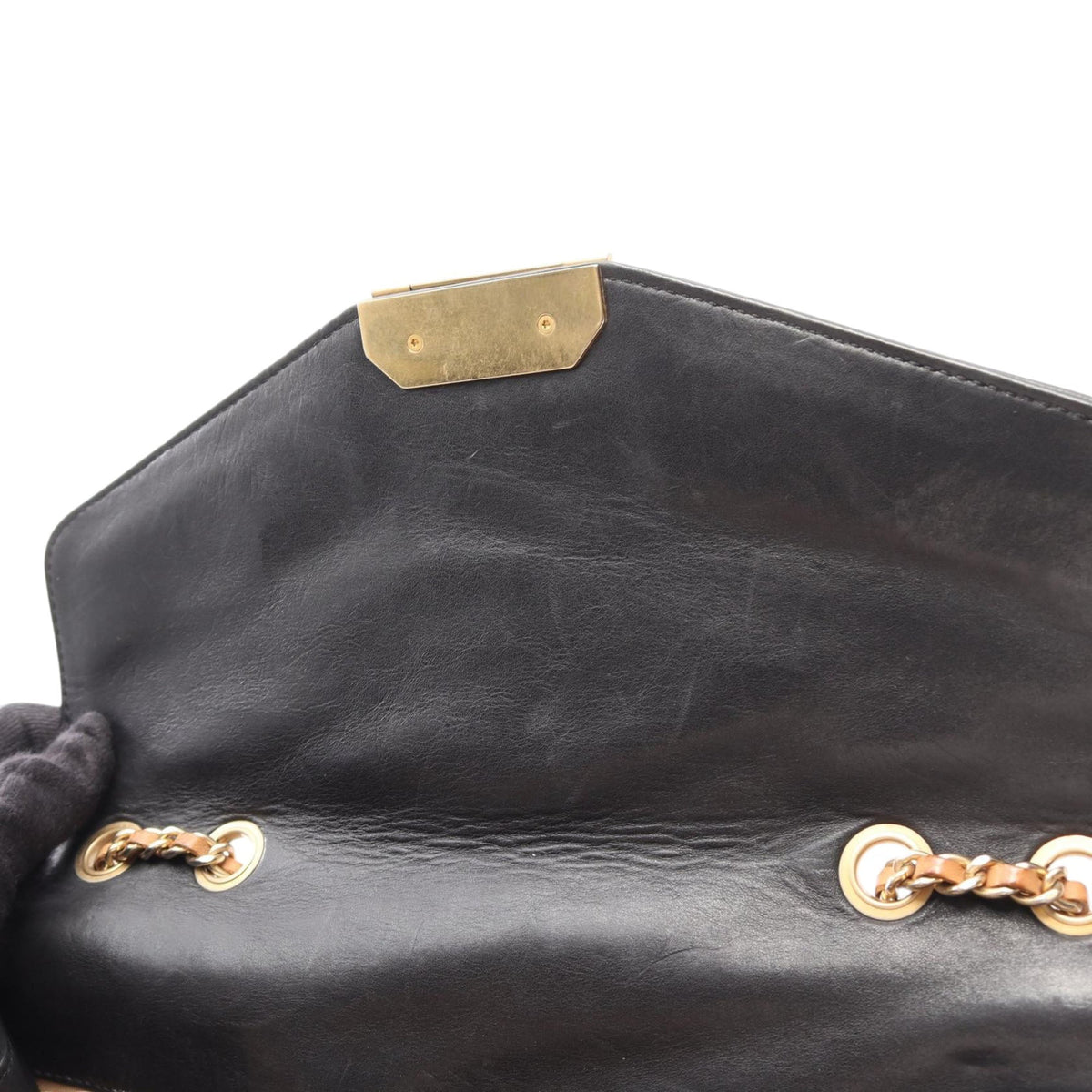 Chanel Medium Chevron Quilted Lambskin Gabrielle Flap