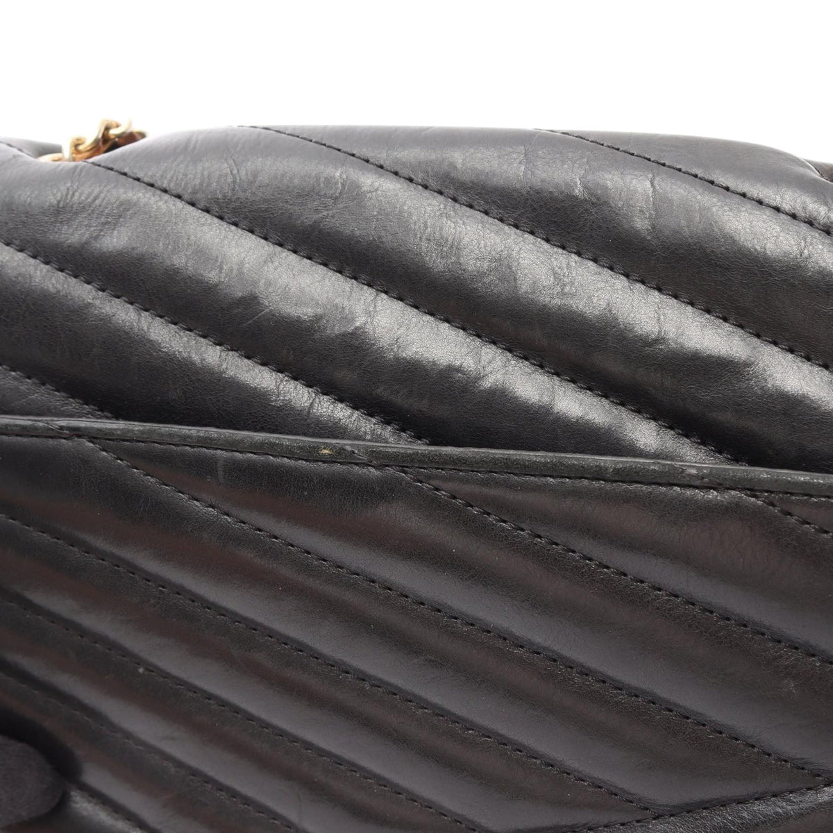 Chanel Medium Chevron Quilted Lambskin Gabrielle Flap
