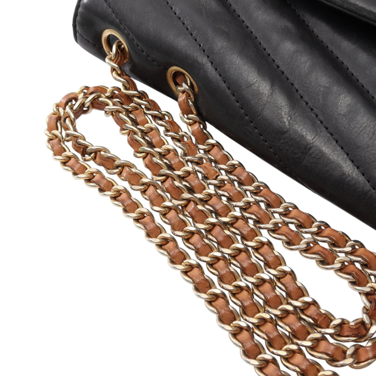 Chanel Medium Chevron Quilted Lambskin Gabrielle Flap