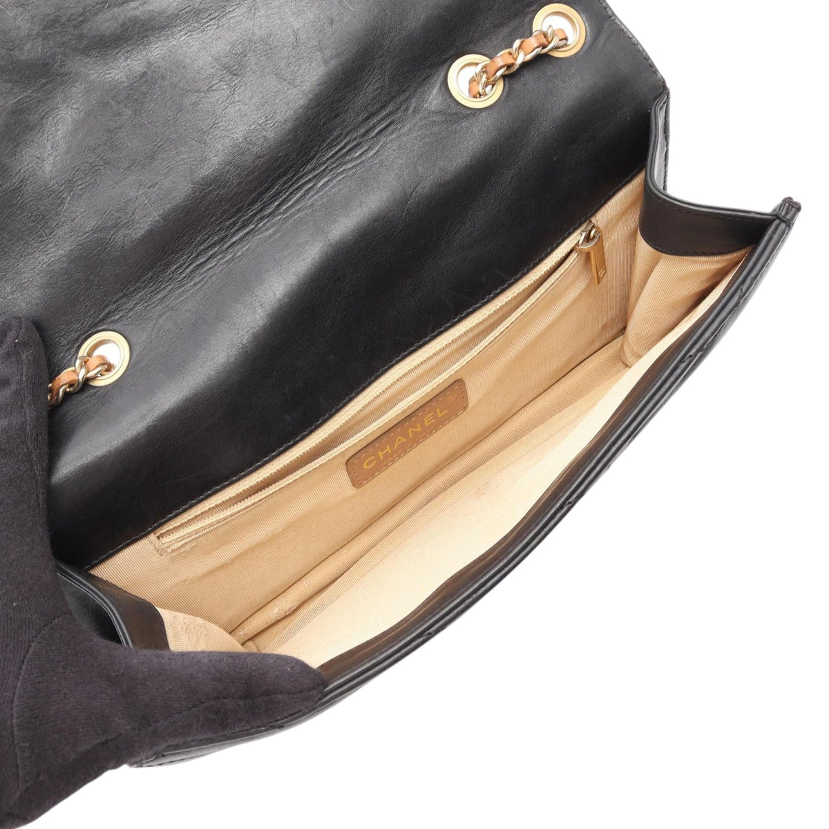Chanel Medium Chevron Quilted Lambskin Gabrielle Flap
