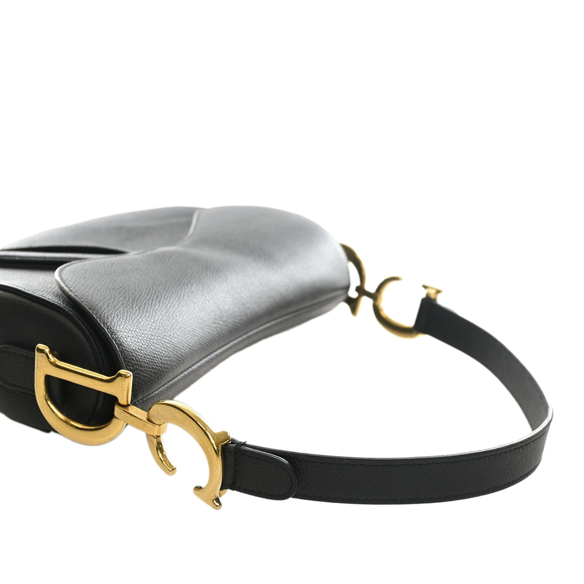 Dior Grained Calfskin Saddle Bag