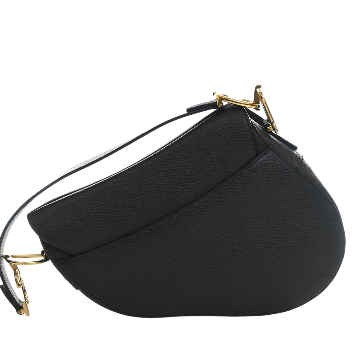 Dior Grained Calfskin Saddle Bag