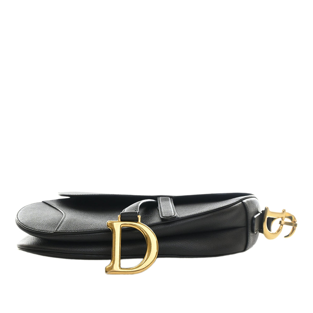 Dior Grained Calfskin Saddle Bag