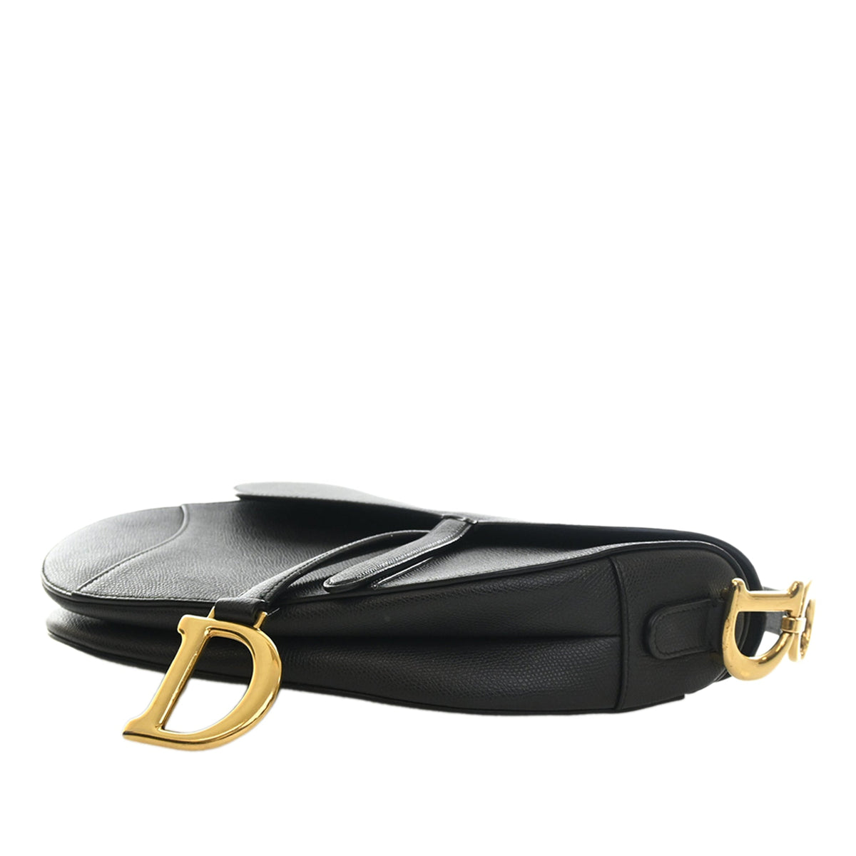 Dior Grained Calfskin Saddle Bag