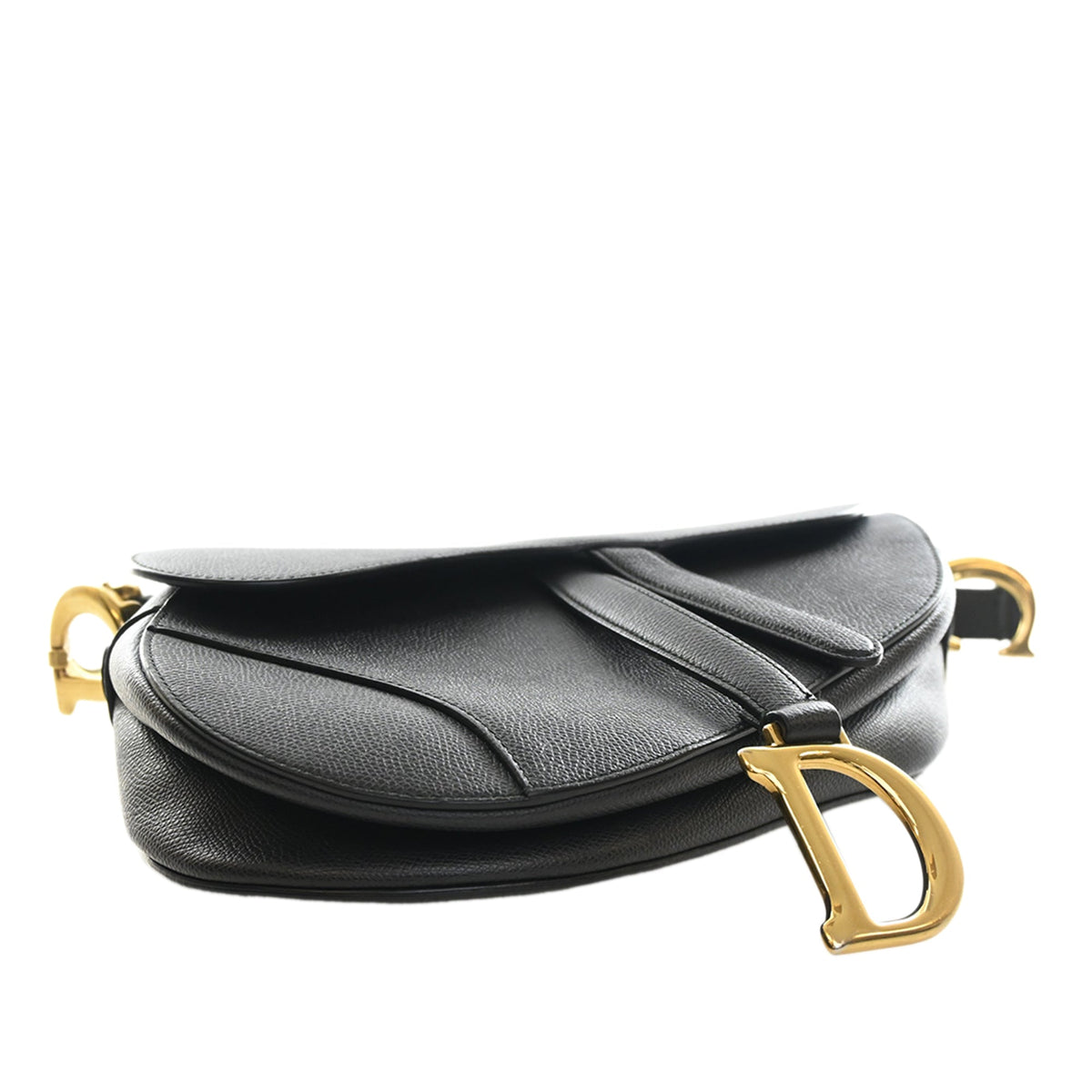 Dior Grained Calfskin Saddle Bag