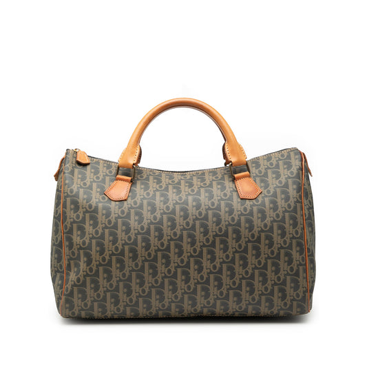 Diorissimo Trotter Coated Canvas Boston Bag
