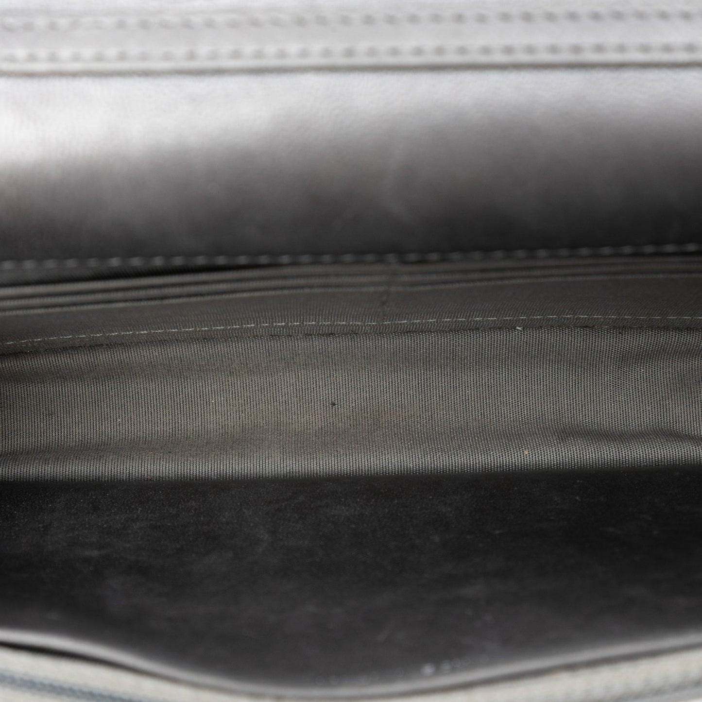 CC Quilted Lambskin Full Flap Wallet on Chain