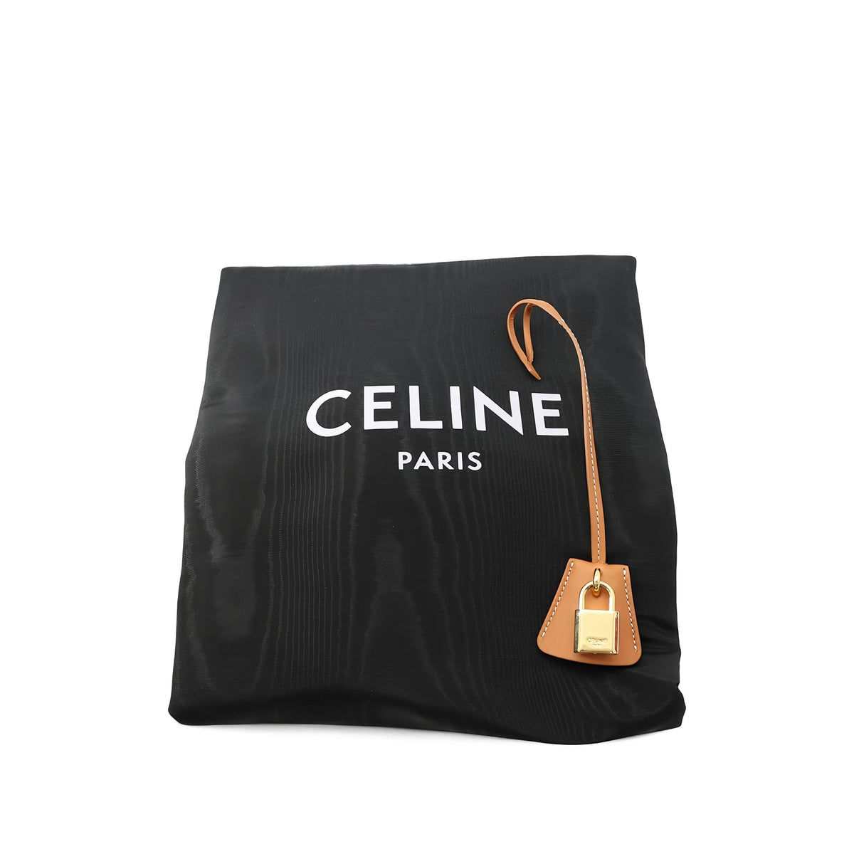 Celine Large Canvas Vertical Cabas Tote — Brown