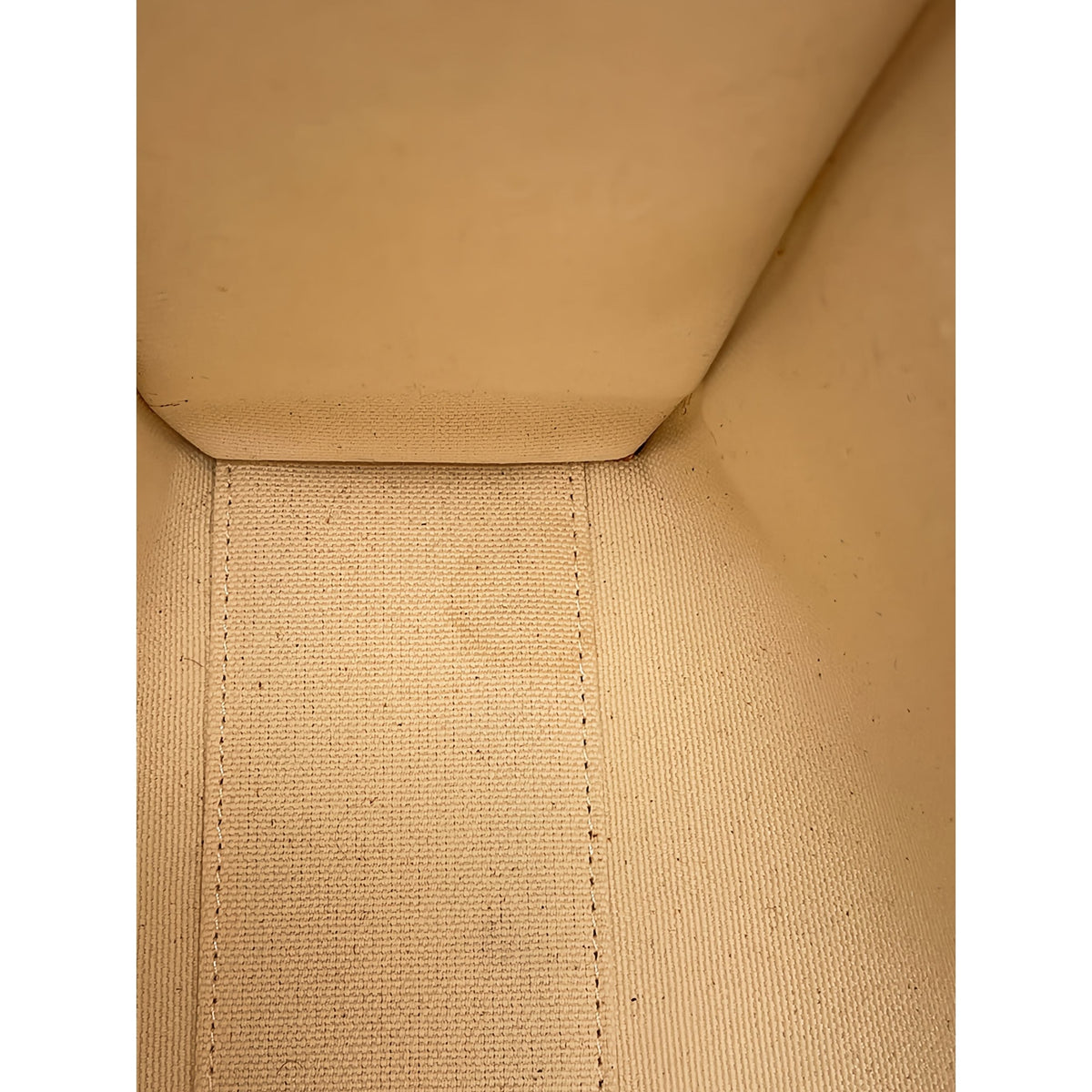 Celine Large Canvas Vertical Cabas Tote — Brown