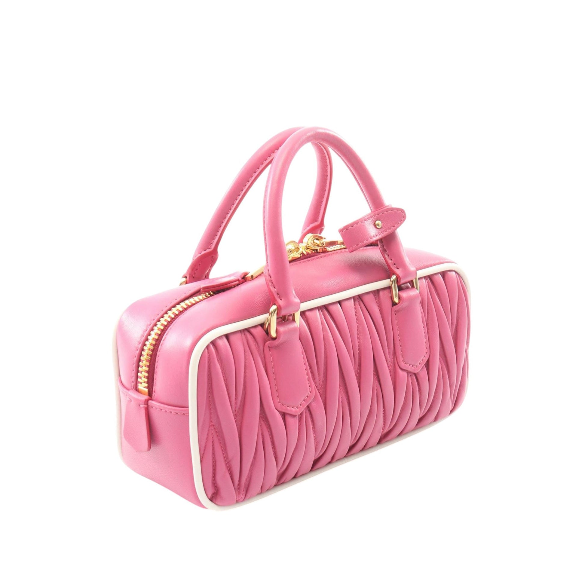 Miu Miu Matelasse Nappa Satchel