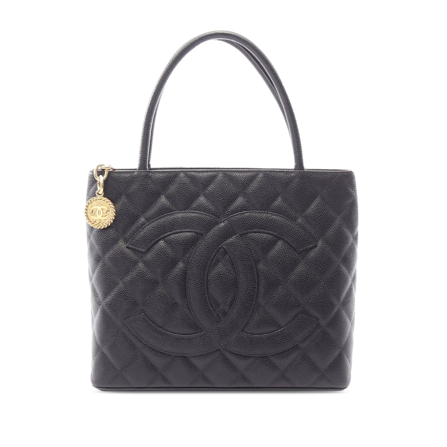 Chanel Caviar Medallion Tote