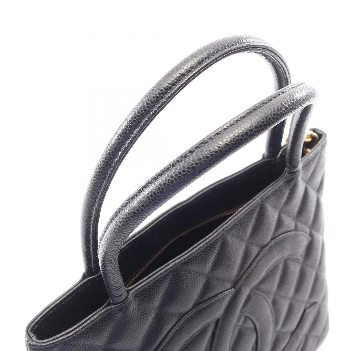Chanel Caviar Medallion Tote