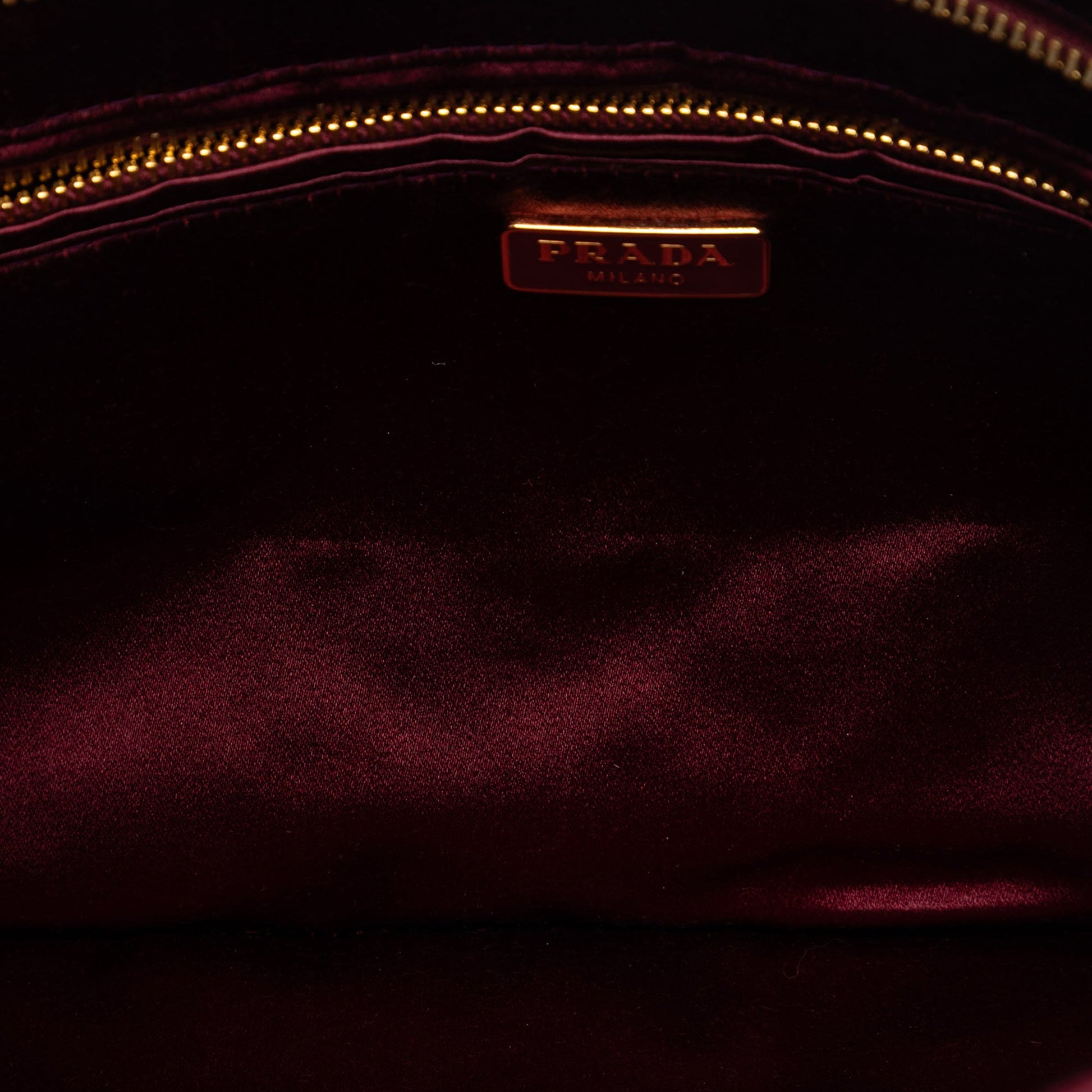 Prada Raso Paillettes Clutch