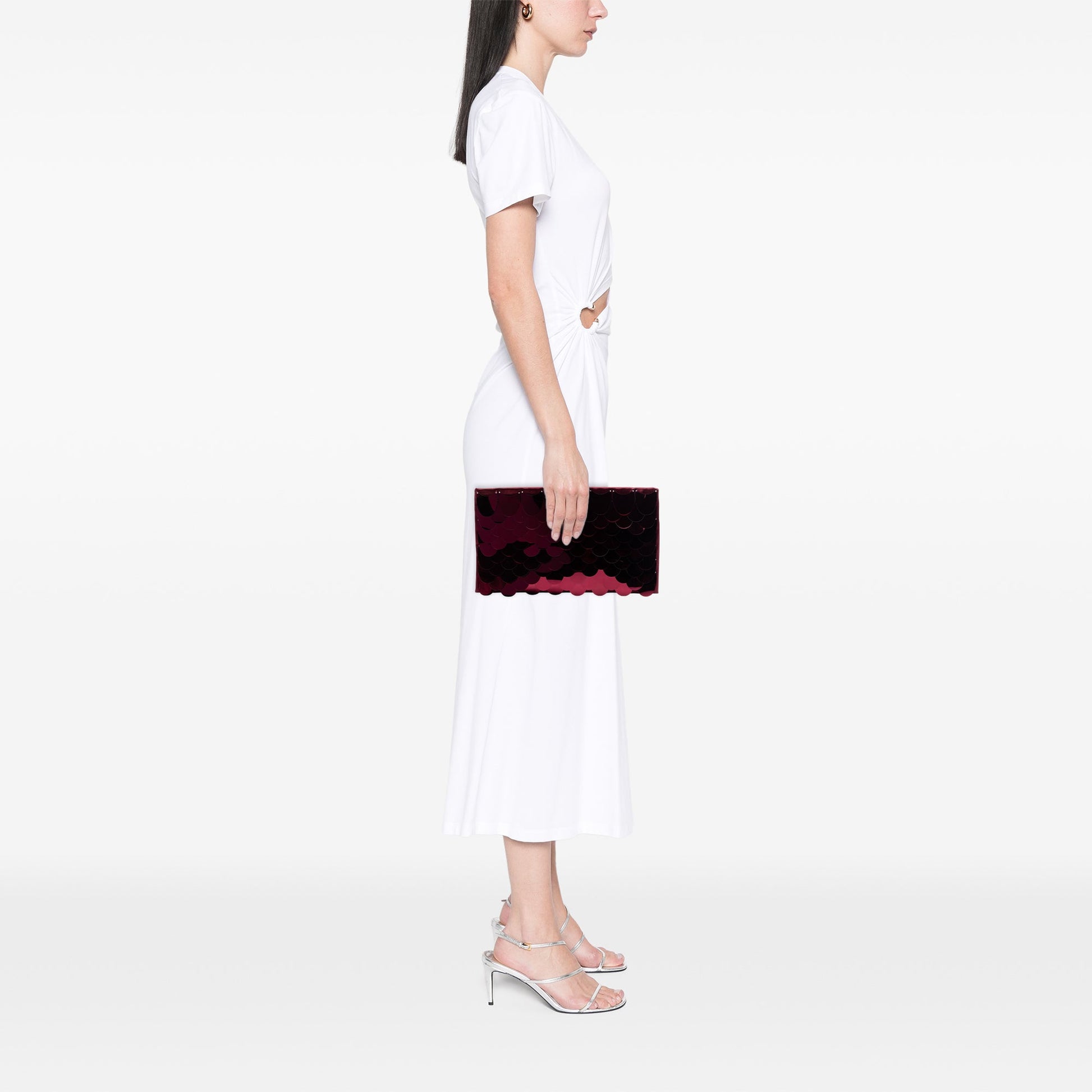 Prada Raso Paillettes Clutch