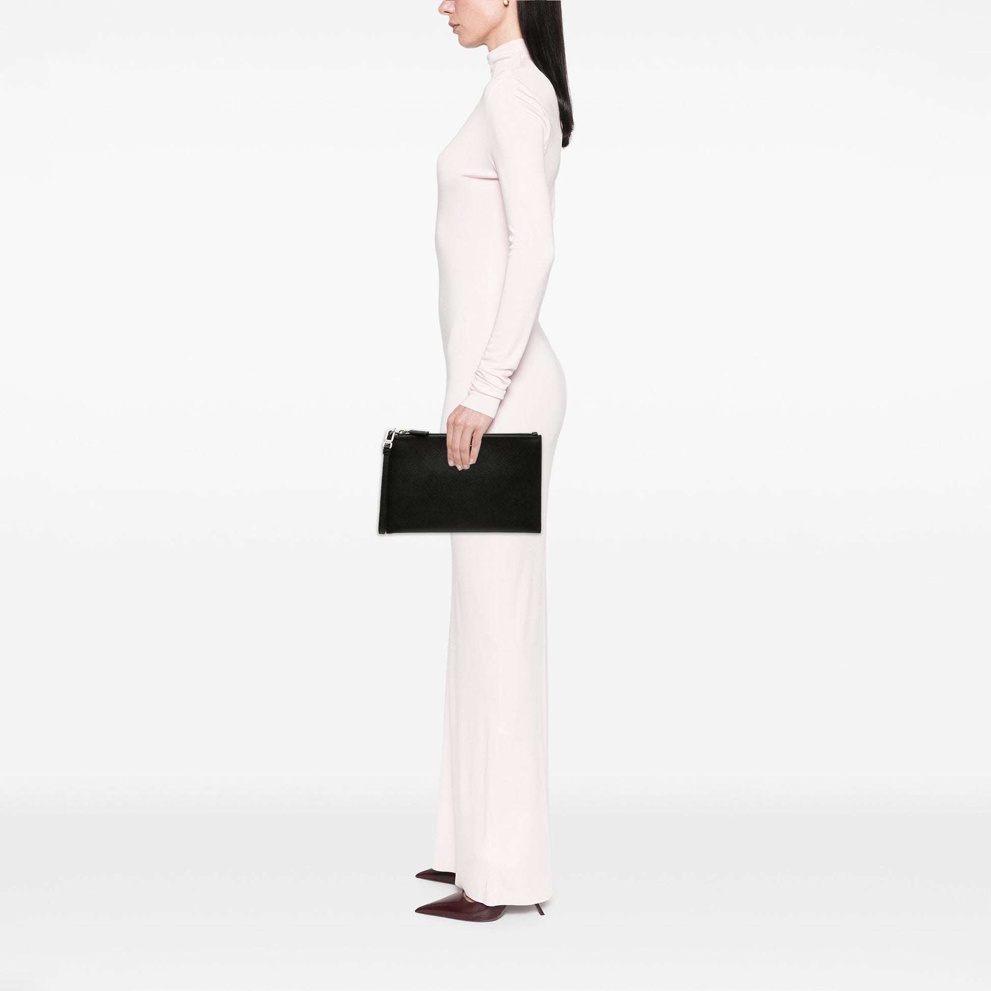 Prada Saffiano Wristlet Clutch