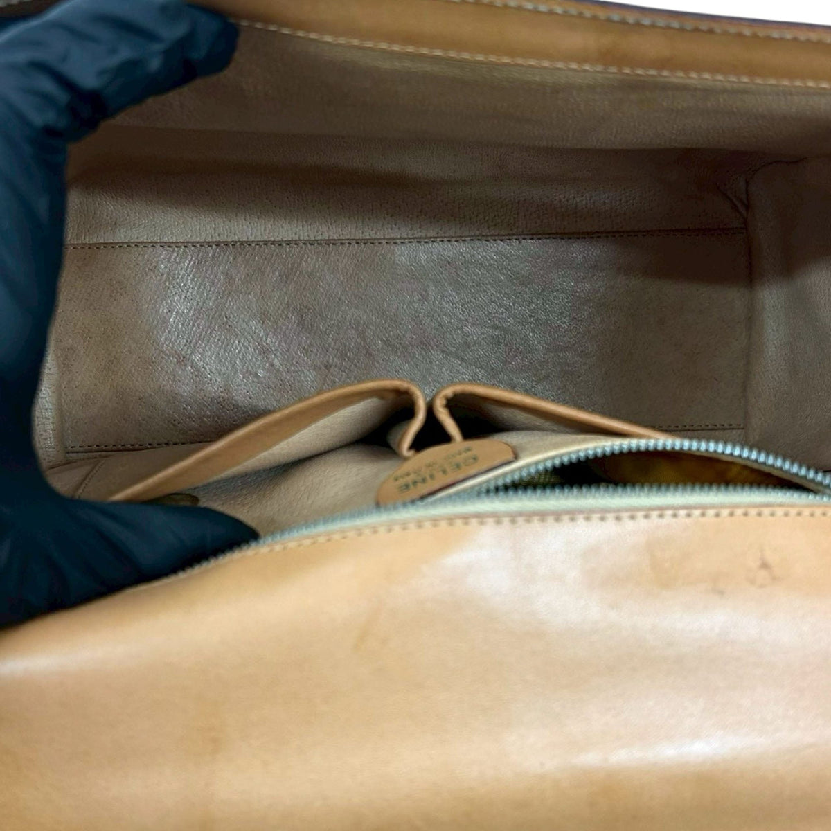 Celine Macadam Coated Canvas Medallion Handbag — Brown