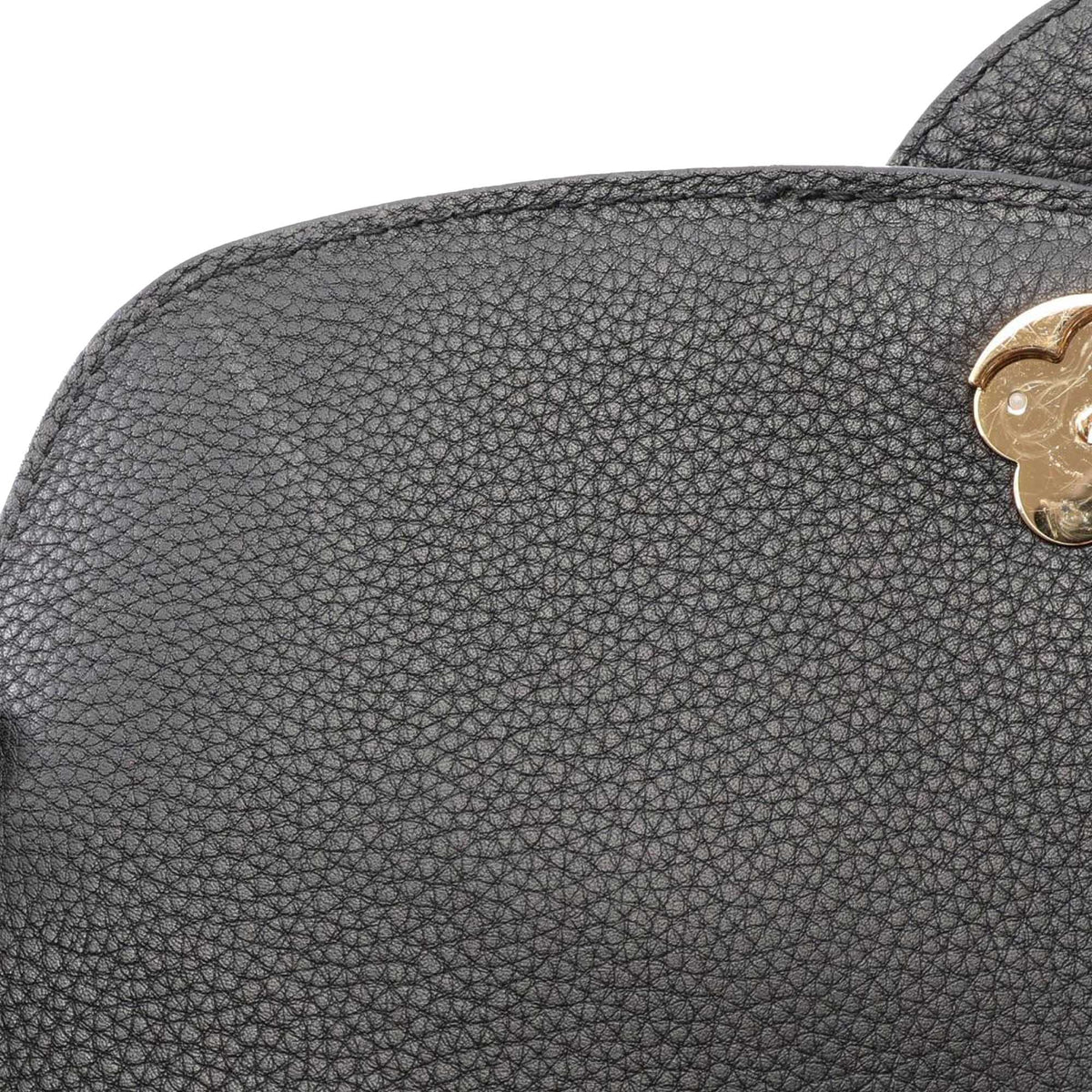 Louis Vuitton Calfskin LV Pont Neuf Soft MM — Black