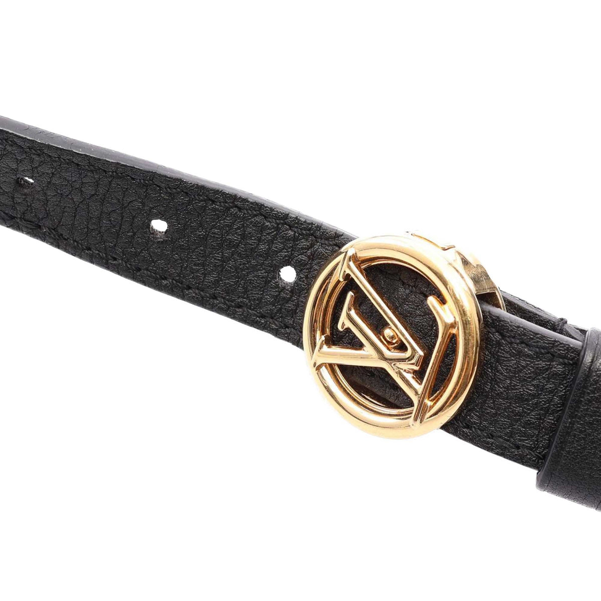 Louis Vuitton Calfskin LV Pont Neuf Soft MM — Black