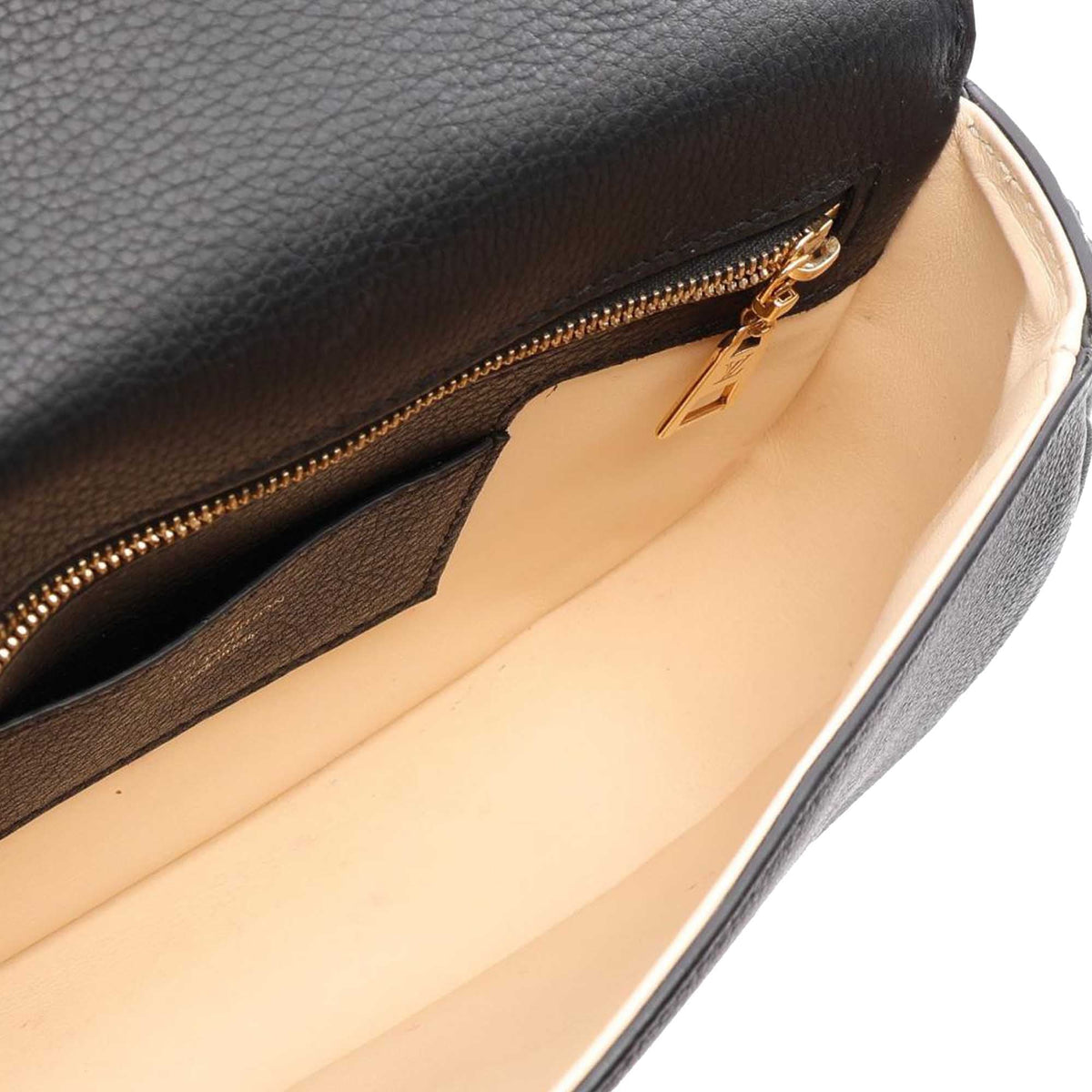 Louis Vuitton Calfskin LV Pont Neuf Soft MM — Black